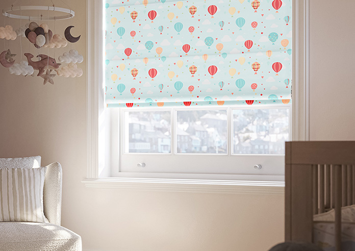 Balloon Festival, Multi - Motorised Roman Blind - Image 5